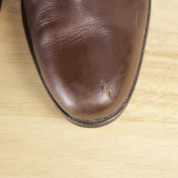 Anne Klein Maemmie Leather Riding Boots 7.5 - Picture 9 of 13